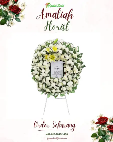 Krans Bunga Duka Masaran