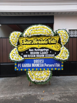 Papan Bunga Duka di Masaran
